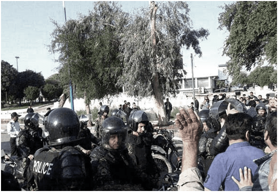 مبارازات کارگران گروه ملی فولاد اهواز