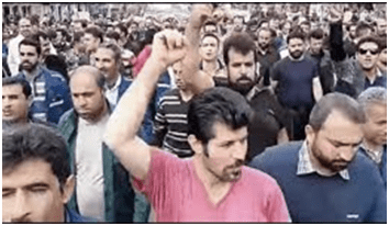 مبارازات کارگران گروه ملی فولاد اهواز