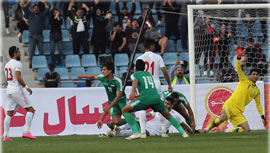 مسابقه فوتبال عراق - ايران