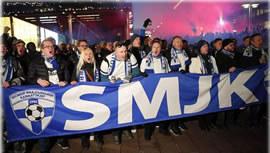 جشن صعود فنلاند به يورو 2020