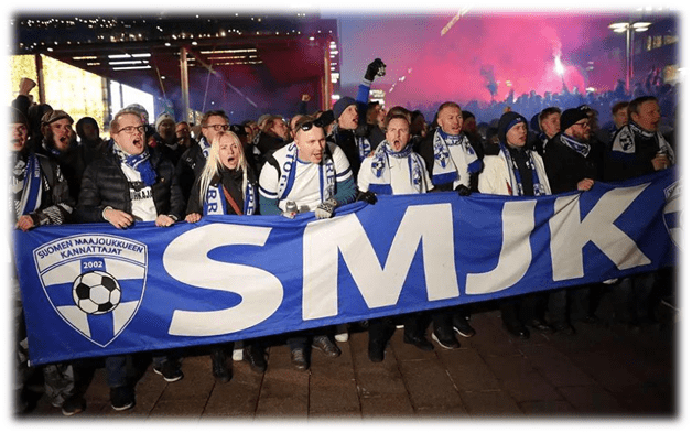 جشن صعود فنلاند به یورو 2020