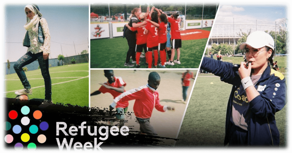 How refugees across the world are using football as an escape to their problems